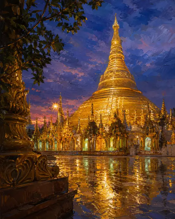 The Sanctuary of Shimmering Gold