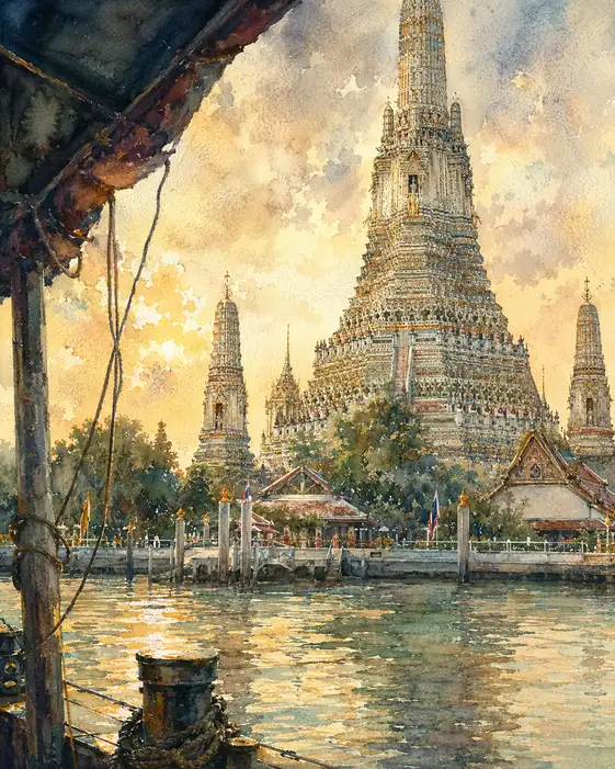 Where Prayers Reflect in Gold