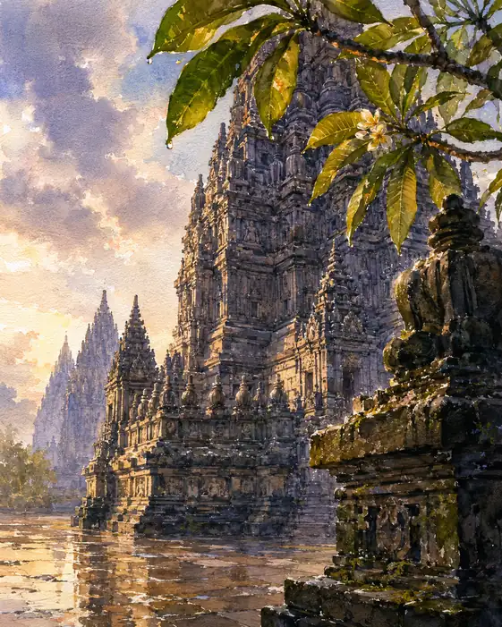 A Golden Prayer in the Silence of Millennia
