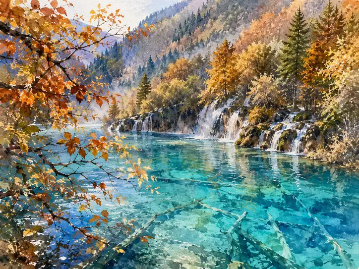 The Emerald Cradle of Autumn