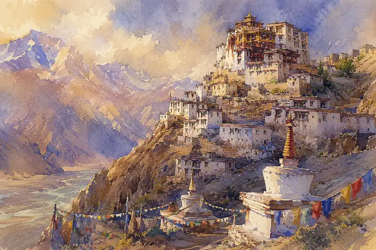 Where Prayers Dance with the Wind