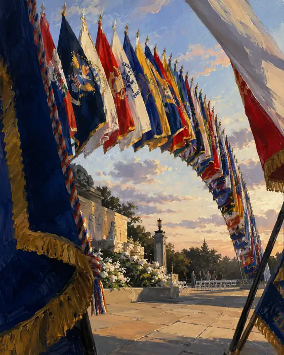 Whispers of Unity in the Evening Breeze