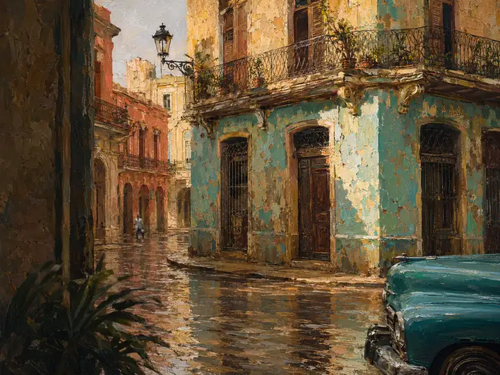 Rain-Slicked Dreams of Havana
