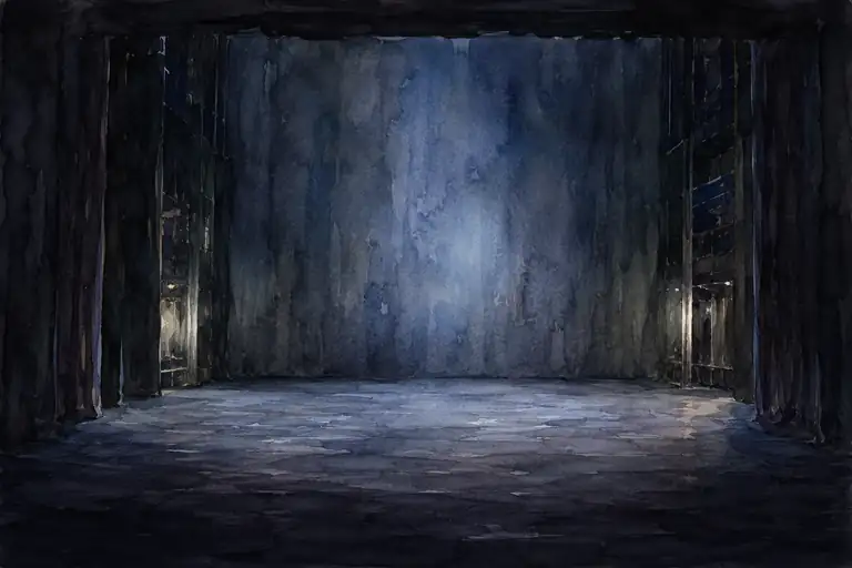 The Blue Prelude of Silence