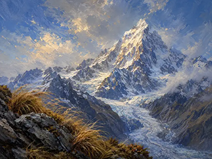 Eternal Crown of Gold and Ice