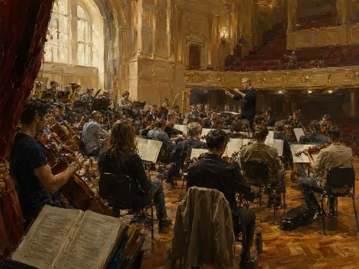 Symphony of Golden Light