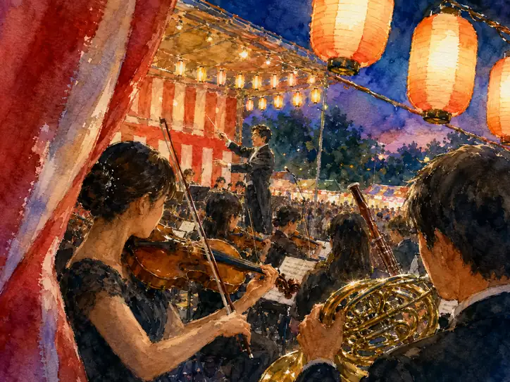 Symphony of Lanterns and Stars