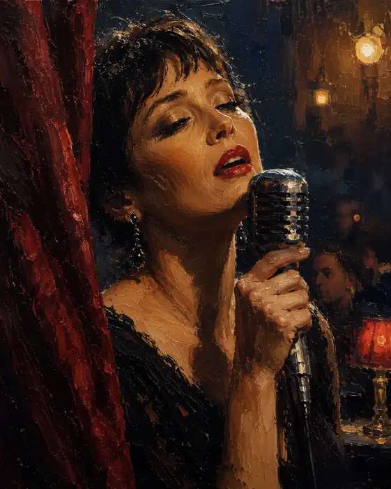Blues in the Shadow of Velvet