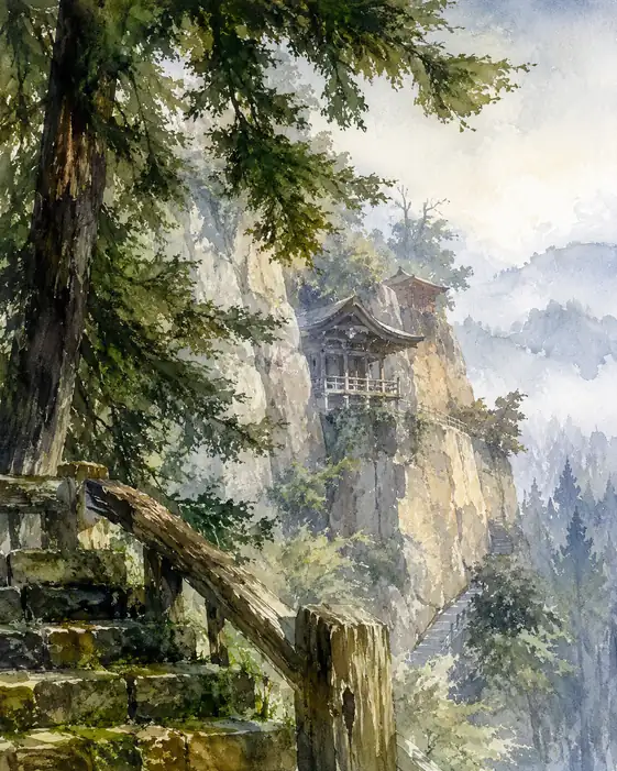 Where Prayers Melt into the Mist