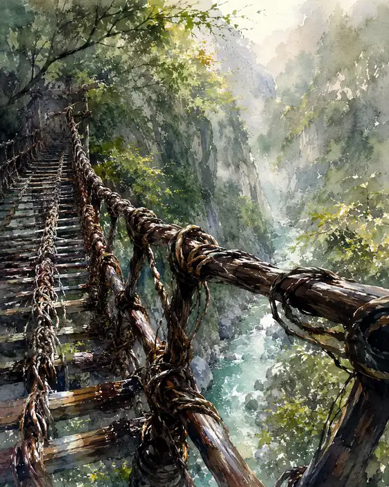 Where the Soul Crosses the Canyon