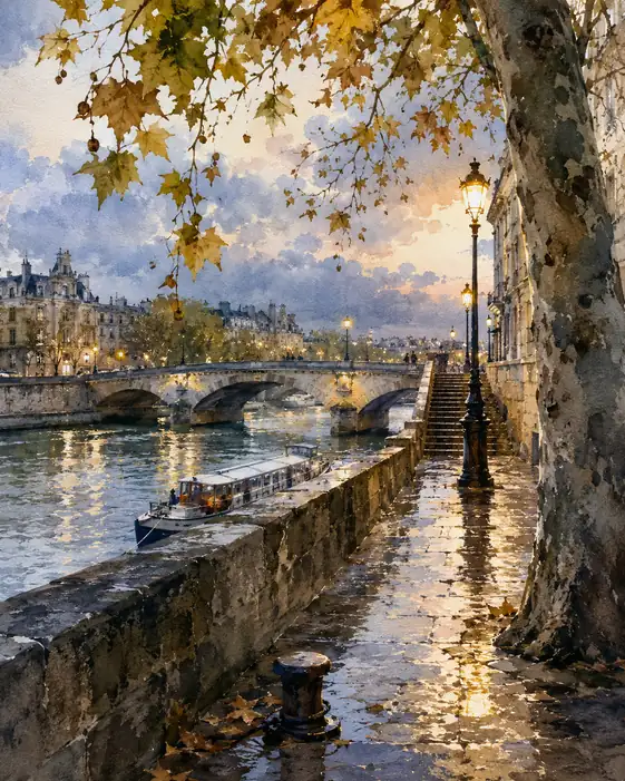Echoes of a Rainy Twilight