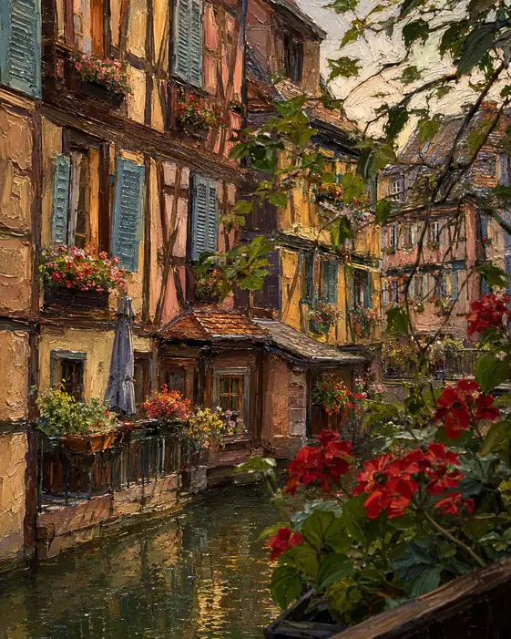 Reflections of a Storybook Town