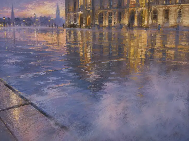 The Silent Waltz of Rain and Light