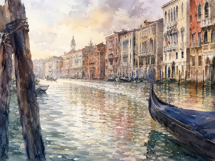 Silent Journey at Dawn