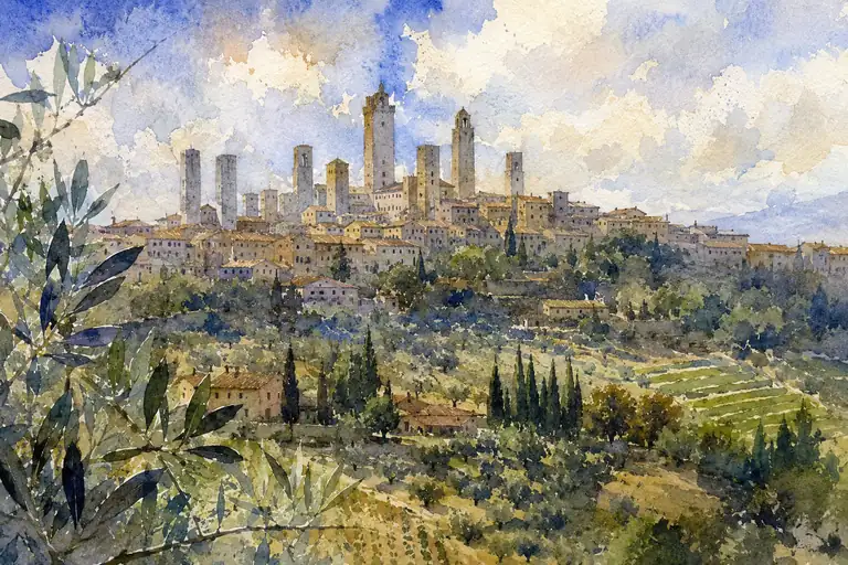 Where the Olive Breeze Whispers