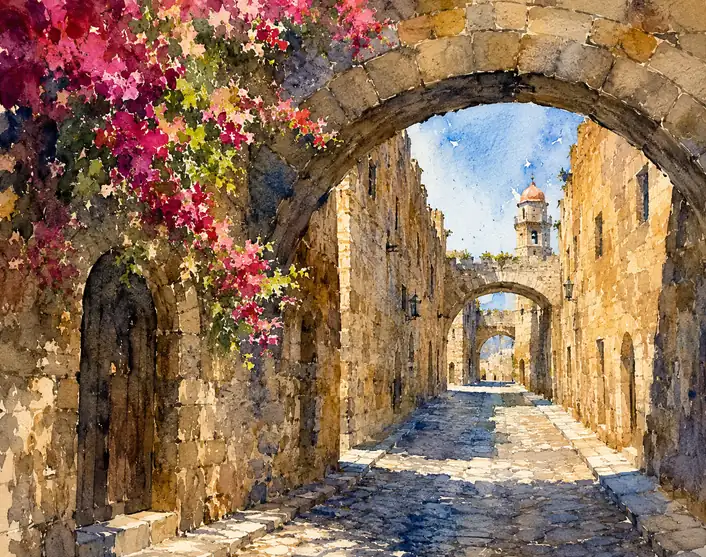 Pathway to a Sunlit Dream