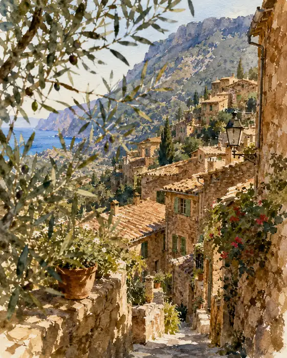 Quiet Haven of Light and Stone