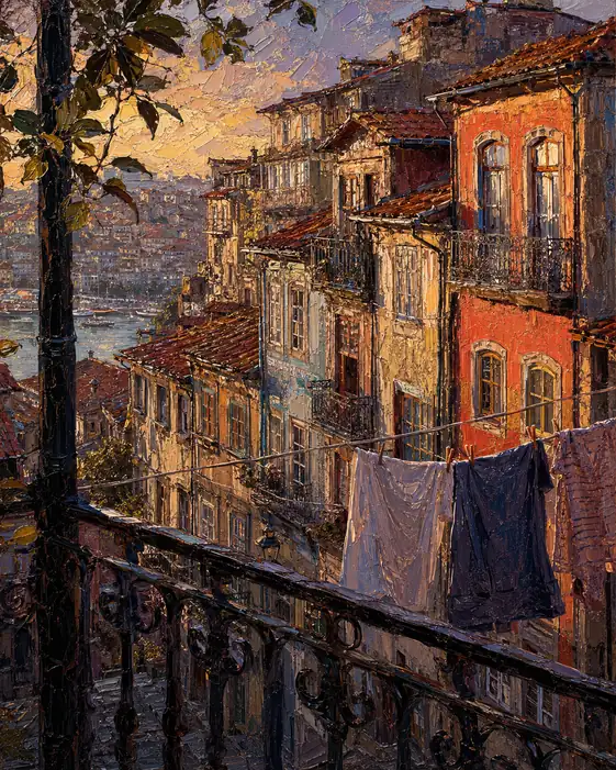 Sunset Breeze over Porto