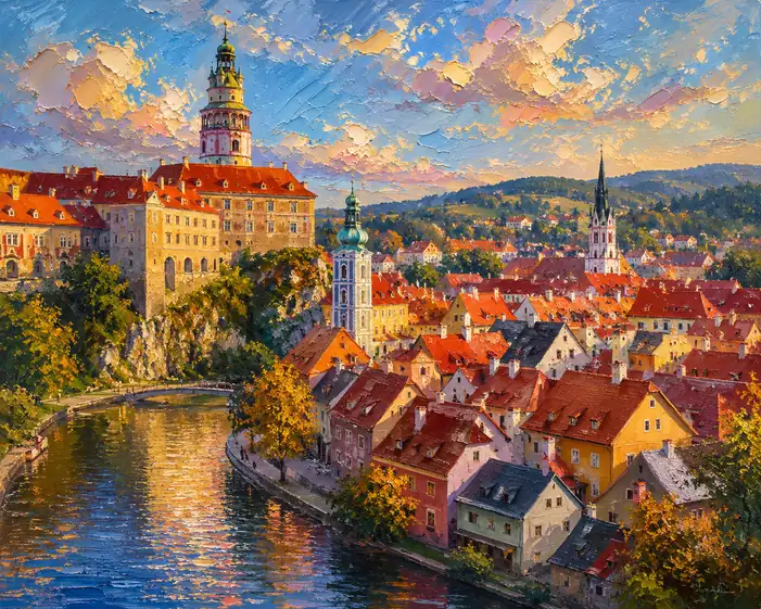 Where Colors Dance on the Water