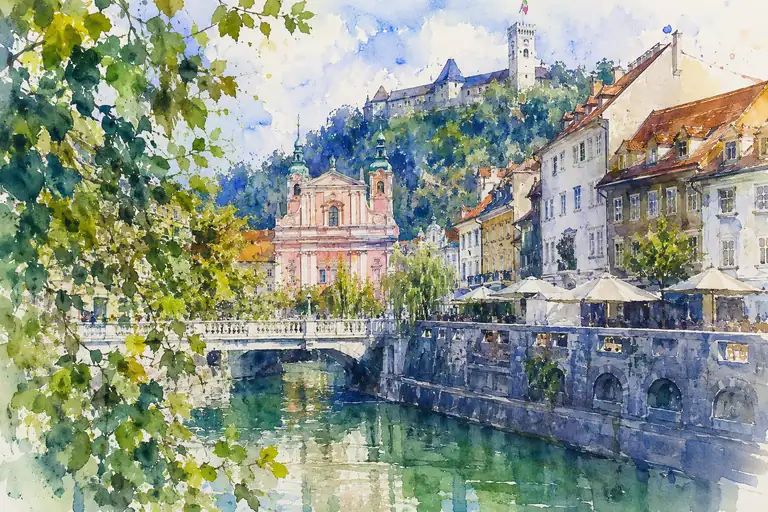 Summer Melody by the Rose-Colored Church
