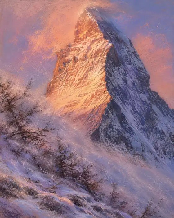 Silent Cry of the Wind-Swept Summit