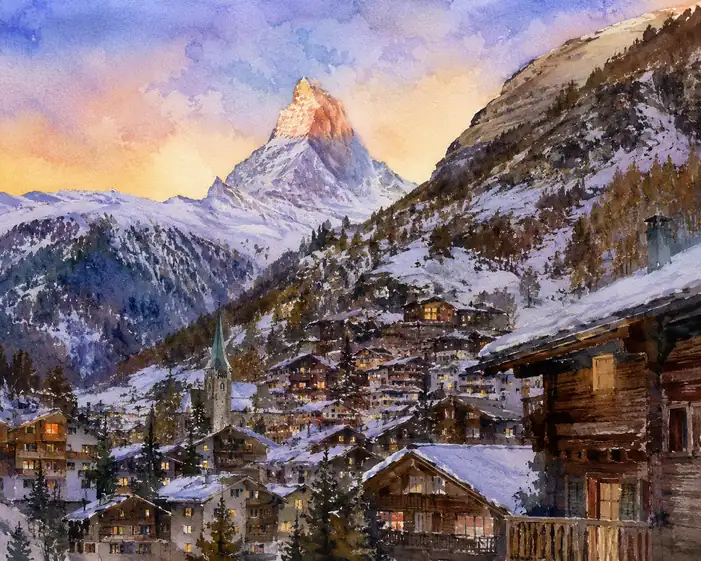 A Beacon of Warmth in the White Silence