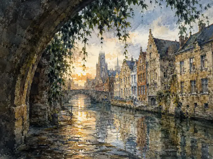 Echoes of the Golden Canal