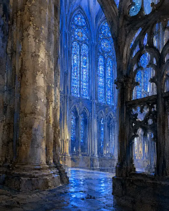 Pilgrimage in Cobalt Silence