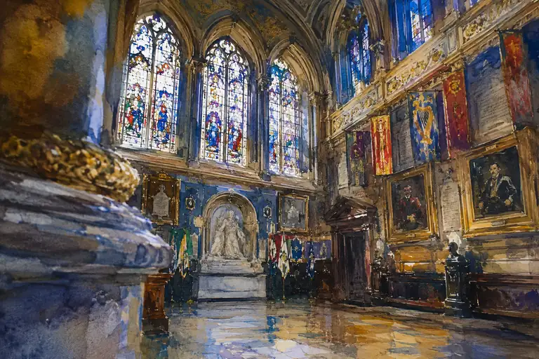 A Poem of Glory Sung in Blue
