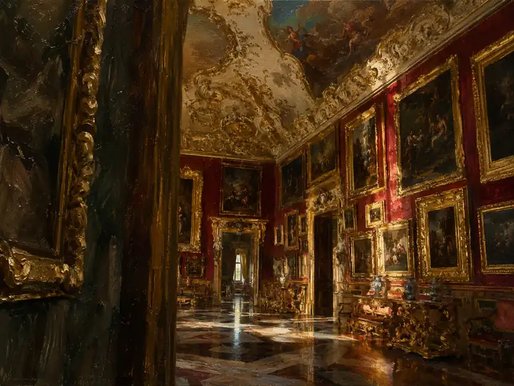 The Crimson Gallery of Time