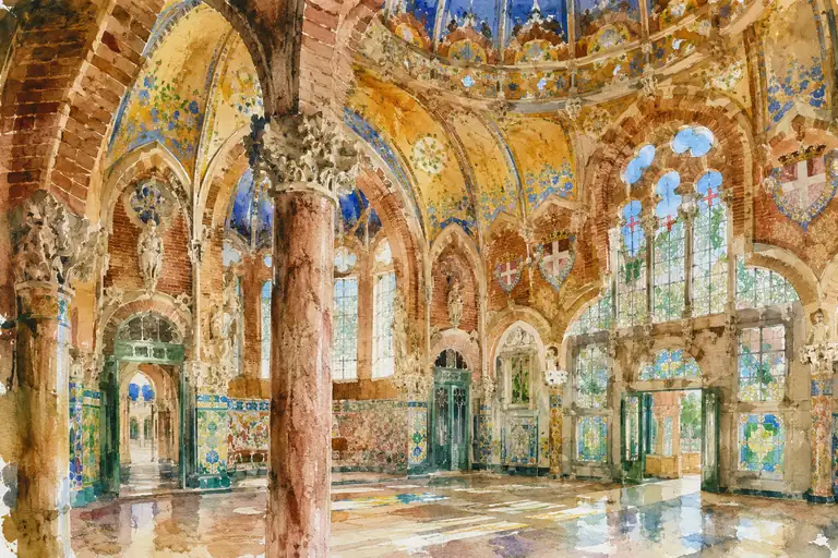 Symphony of Light and Stone