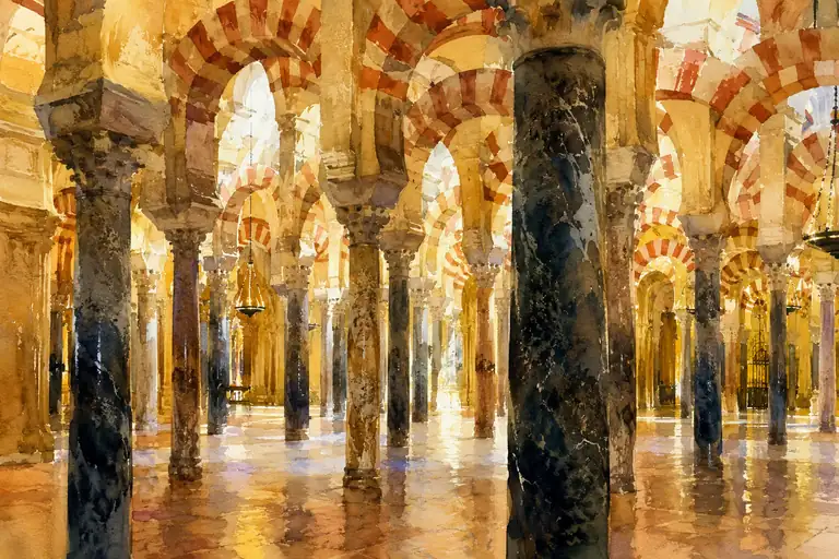 The Forest of Infinite Columns
