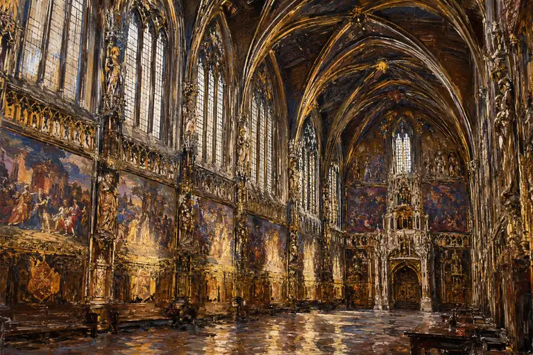 The Gilded Mirror of Time
