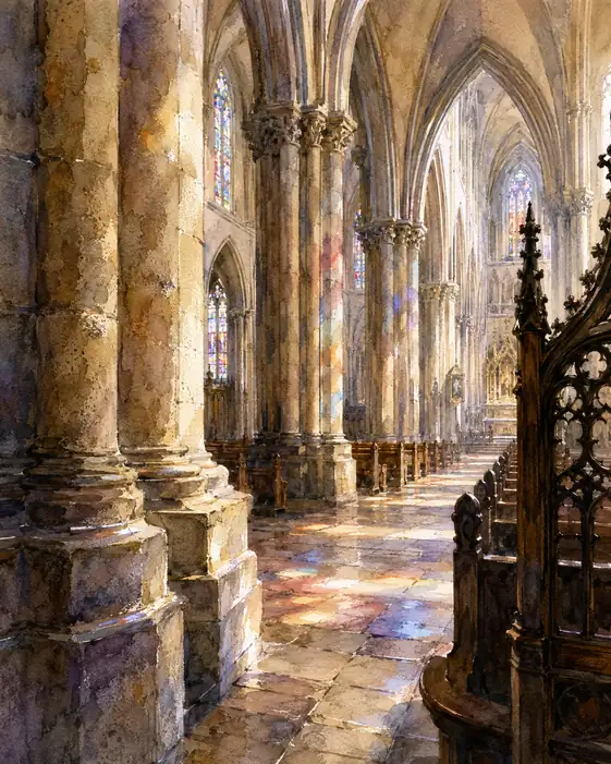 Where Stone Embraces the Light