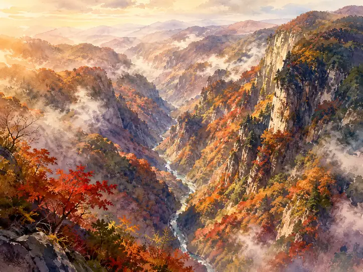 The Solitary Flame of Autumn