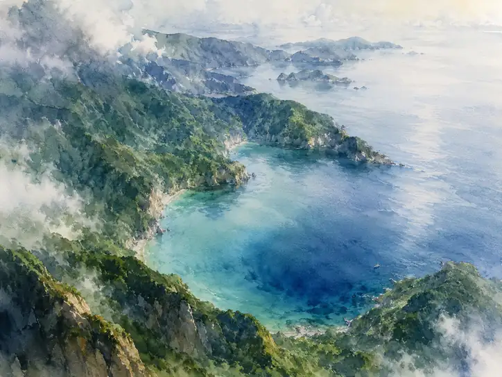 Where the Forest Meets the Eternal Blue