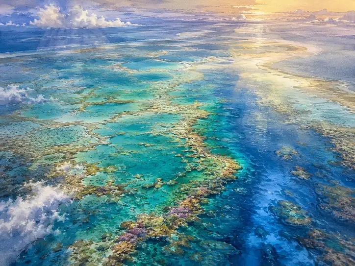 Gilded Pathways of the Deep
