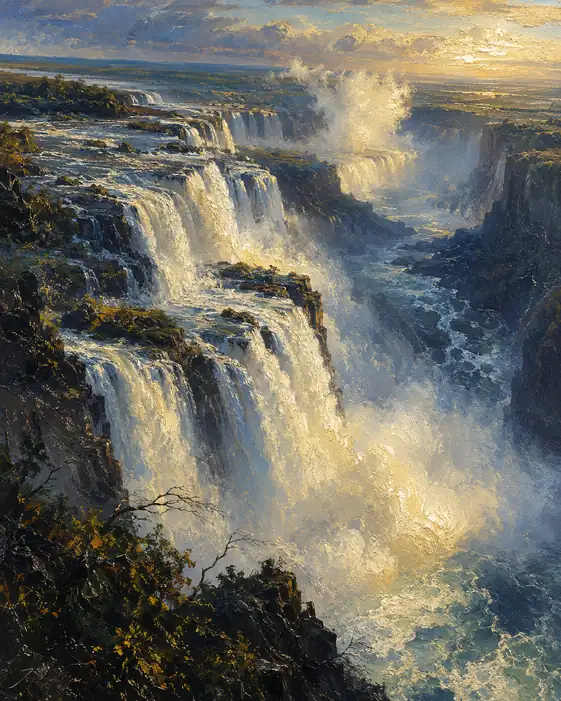 The Roar of Gilded Waters