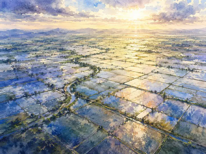 The Quiet Mirror of the Earth