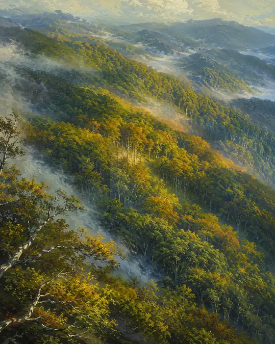 The Mountain's Golden Dream