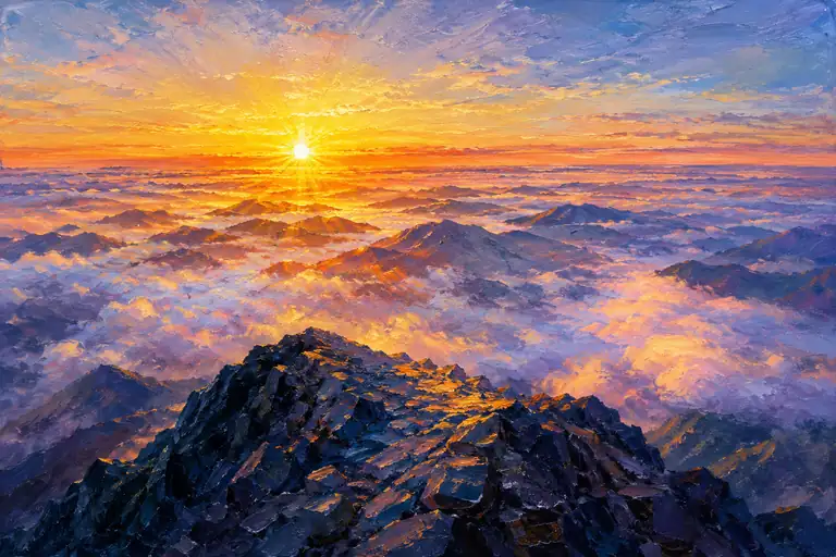 Standing at the Beginning of the World