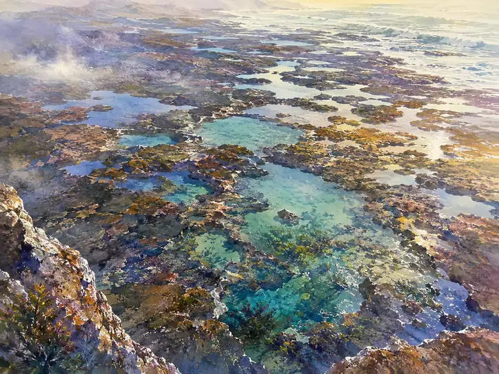 Cosmos Within the Emerald Pools