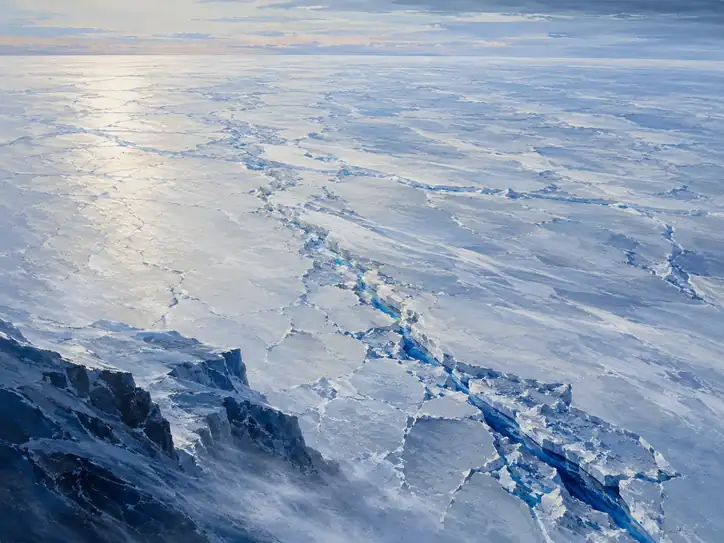 The Blue Veins of the Silent Sea