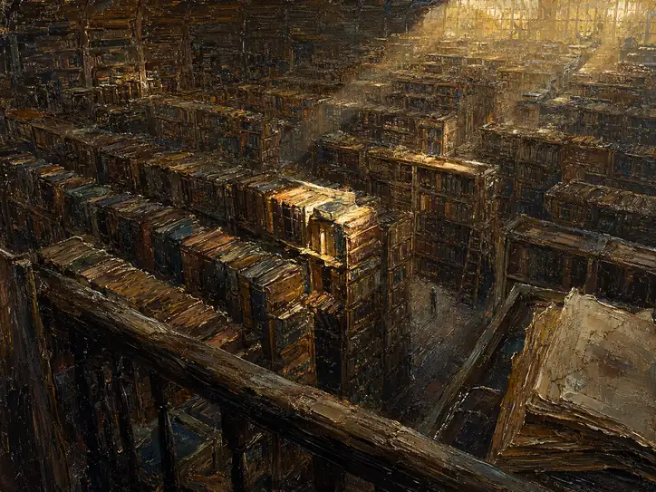 Whispers in the Labyrinth of Infinite Pages