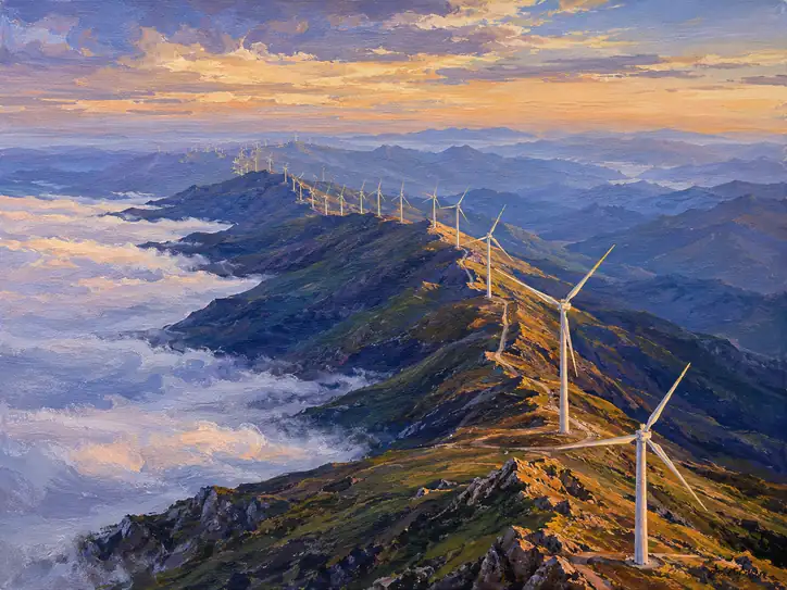 Spinning the Earth's Breath