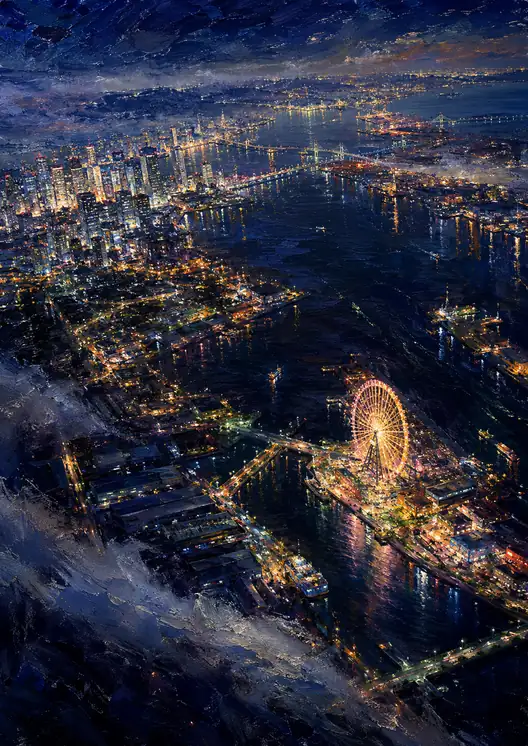 The Golden Wheel and Luminous Harbor