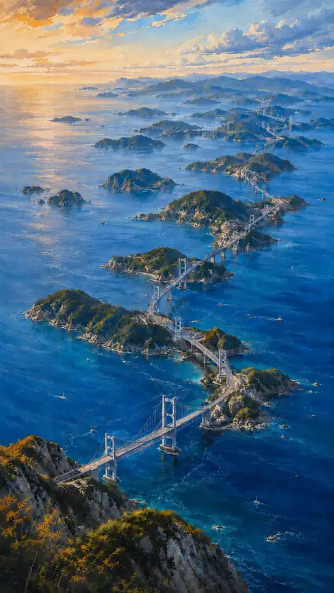 Pathway Across the Azure Sea