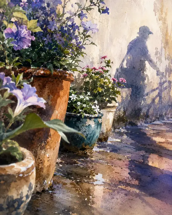 A Shadow's Silent Journey