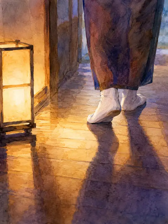 Footsteps in the Lantern's Glow