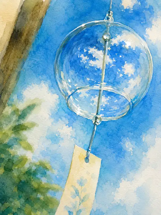 Singing with the Blue Sky's Wind